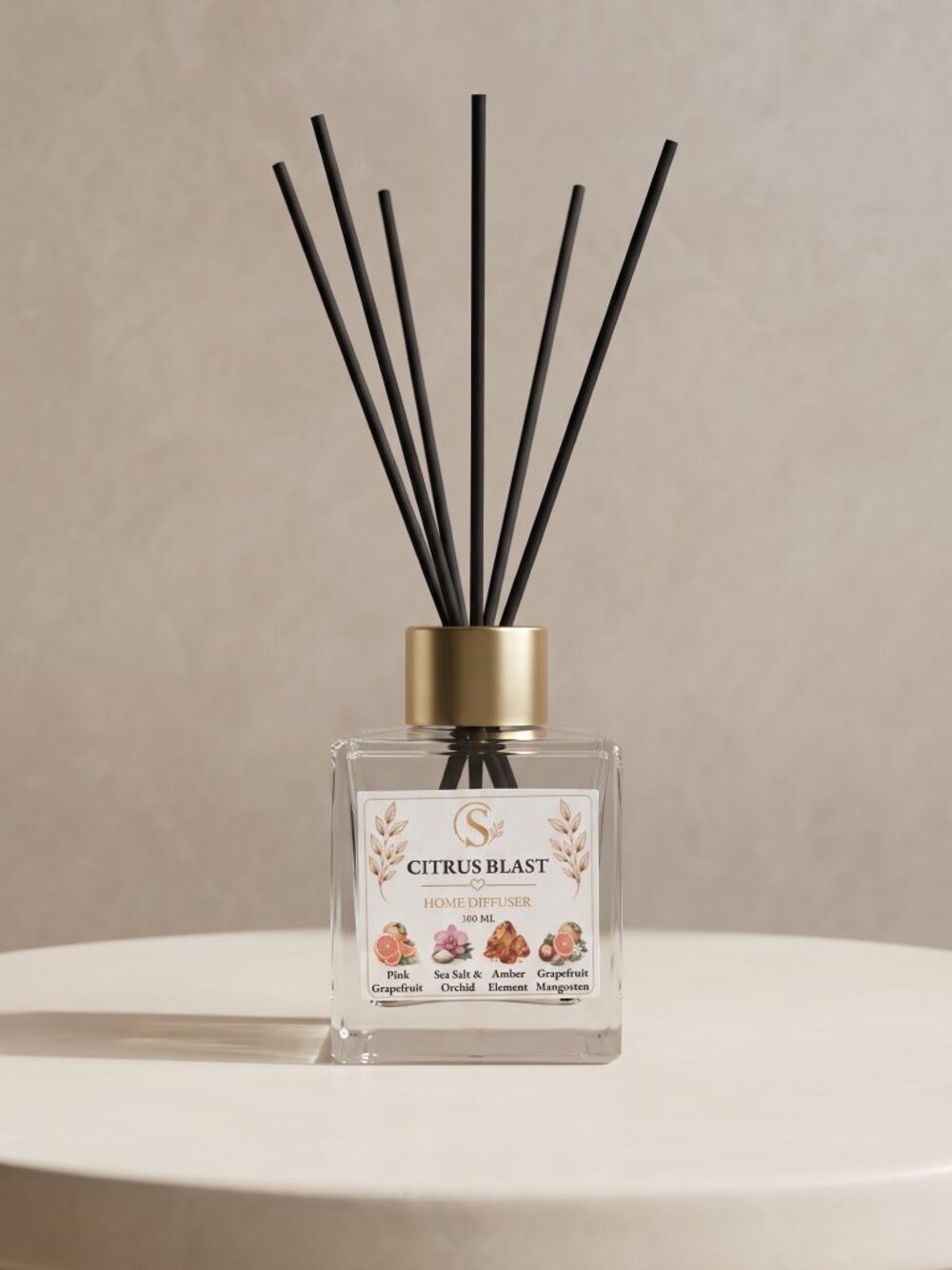 Home Reed Diffuser - Citrus Blast 100ML - Picture 5 of 6